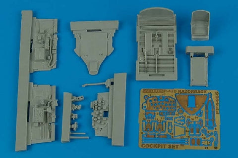 アイリス 4465 1/48 P-47D サンダーボルト レザーバック コクピットセット(TAMIYA用)