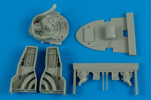 アイリス 4574 1/48 F8F-1 ベアキャット 脚収納庫(HOBBY BOSS用)