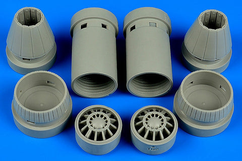 アイリス 4641 1/48 F/A-18E スーパーホーネット エクゾーストノズル クローズ(REVELL用)