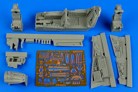 アイリス 4650 1/48 F-4J/S ファントムII コクピットセット(ACADEMY用)