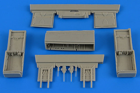 アイリス 4682 1/48 ノースロップ T-38A/C タロン 脚収納部&エアブレーキ(TRUMPETER用)