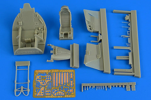 アイリス 4725 1/48 サーブ J-29 テュナン コクピット(PILOT REPLICAS用)