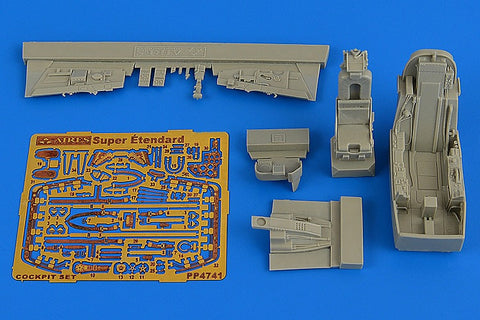 アイリス 4741 1/48 シュペル エタンダール SUE コックピットセット (KINETIC用)