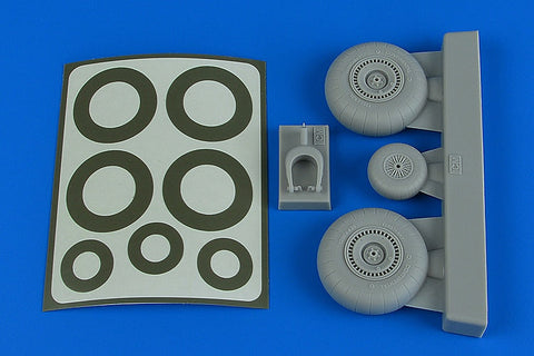 アイリス 4789 1/48 Do 217 ホイール & 塗装マスクシール (ICM用)