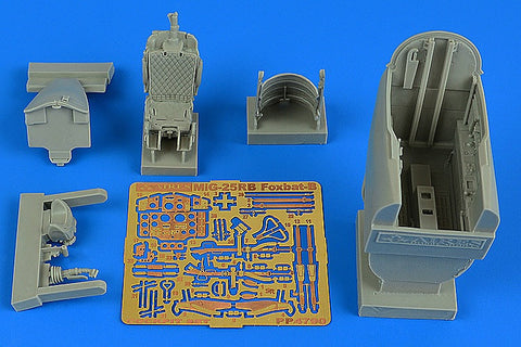 アイリス 4790 1/48 MiG-25RB フォックスバット-B コックピットセット (ICM用)