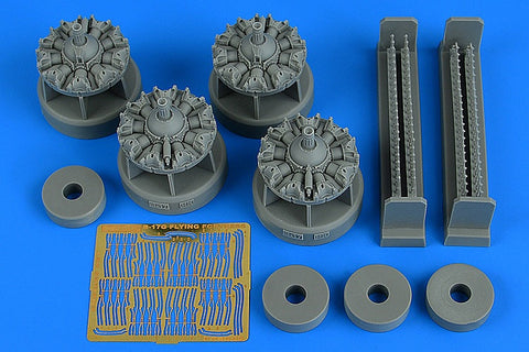 アイリス 4805 1/48 B-17G B-17G B-17G フライングフォートレス エンジンセット (HK MODEL用)