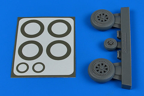 アイリス 4822 1/48 J-29 トゥンナン ホイール & ペイントマスク(パイロットレプリカ用)