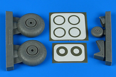アイリス 4831 1/48 Do 17Z/Do 215 ホイール & ペイントマスク (ICM用)