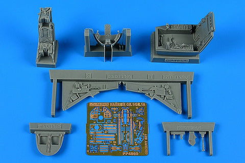 アイリス 4860 1/48 ハリアー GR.1/GR.1A コクピットセット (キネティック用)