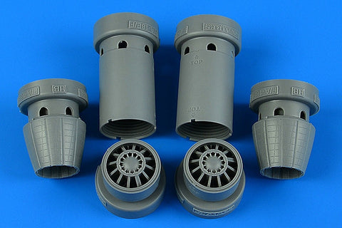 アイリス 4861 1/48 F/A-18E/F スーパーホーネット 排気ノズル - 開 (ホビーボス用)