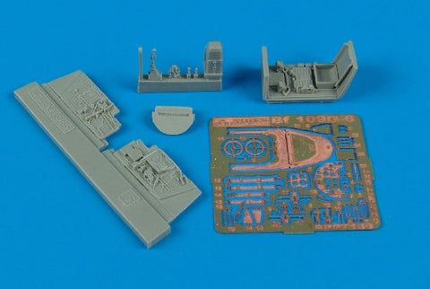 アイリス 7156 1/72 メッサーシュミット Bf109G-6 コクピット(FINE MODELS用)
