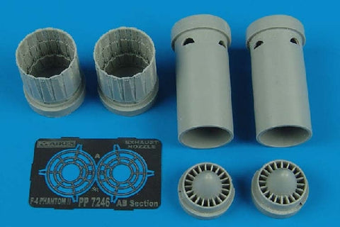 アイリス 7246 1/72 F-4E/F/G/J/S ファントムII 排気ノズル(FUJIMI用)