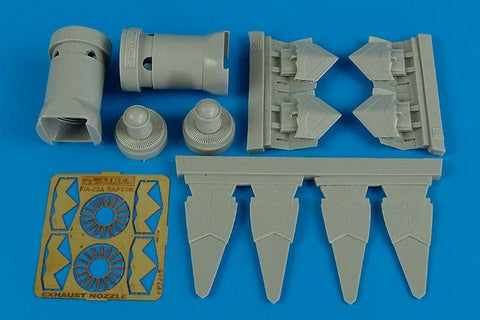 アイリス 7265 1/72 F-22A ラプター 排気ノズル(ACADEMY用)