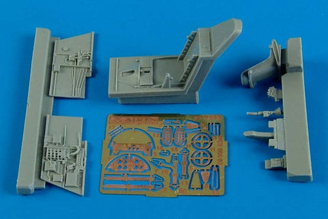 アイリス 7292 1/72 メッサーシュミット Bf109E-3/4 コクピットセット(エアフィックス用)