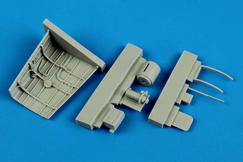 アイリス 7298 1/72 P-40B ウォーホーク 航空無線機格納庫(エアフィックス用)