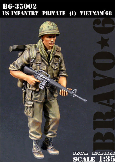 ブラボー6 35002 1/35 アメリカ 二等兵(1)ベトナム'68