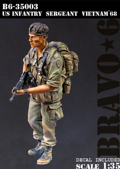 ブラボー6 35003 1/35 アメリカ 軍曹ベトナム'68