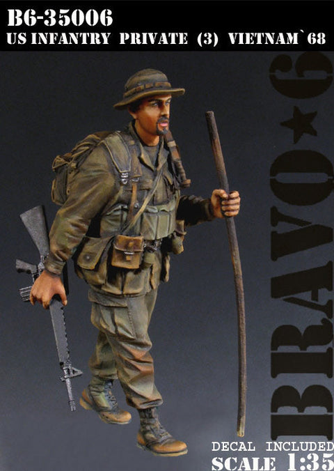 ブラボー6 35006 1/35 アメリカ 二等兵(3)ベトナム'68