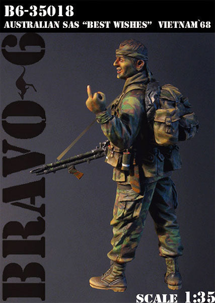 ブラボー6 35018 1/35 オーストラリア SAS "ご武運を"ベトナム'68
