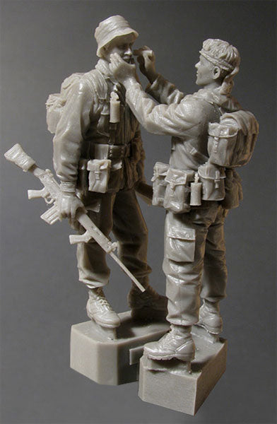 ブラボー6 35019 1/35 オーストラリア SAS "ジャングルメイクアップ"ベトナム'68(2体セット)