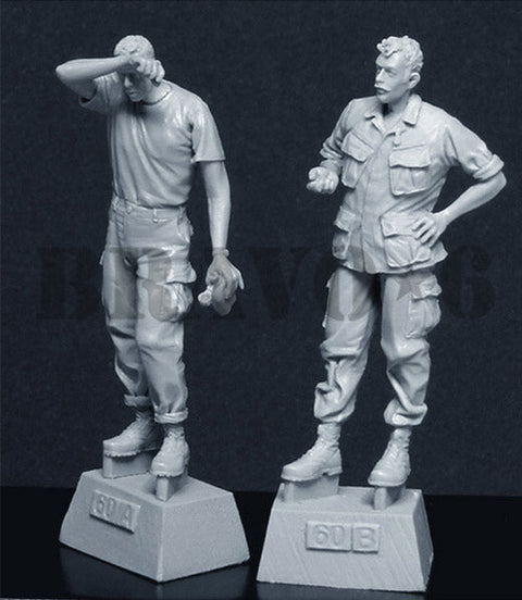 ブラボー6 35060 1/35 アメリカ 兵士ベトナム 小休止(2体セット)