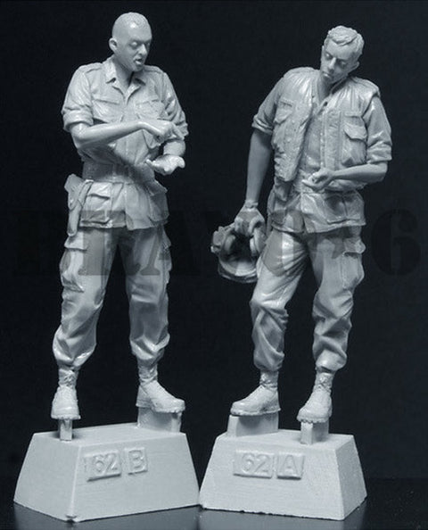 ブラボー6 35062 1/35 アメリカ 将校ベトナム 作戦会議(2体セット)