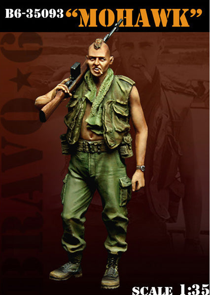 ブラボー6 35093 1/35 モヒカンアメリカ兵(ベトナム)