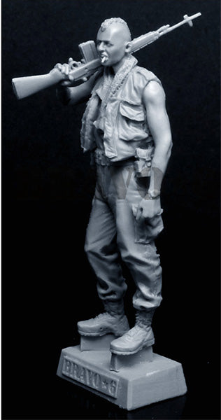 ブラボー6 35093 1/35 モヒカンアメリカ兵(ベトナム)