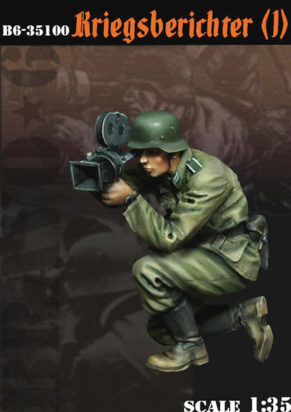 ブラボー6 35100 1/35 WWIIドイツ 従軍カメラマン(1)