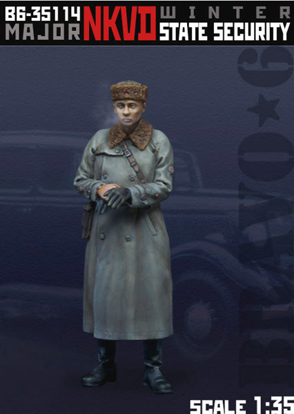 ブラボー6 35114 1/35 WWIIロシア NKVD少佐(冬装)