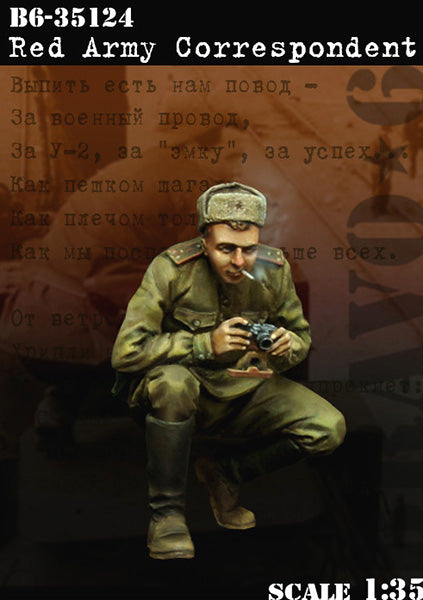 ブラボー6 35124 1/35 WWIIロシア 従軍カメラマン
