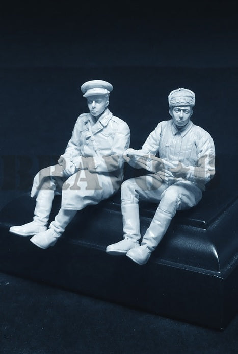 ブラボー6 35143 1/35 WWIIロシア RKKA ダッジ3/4トラック搭乗員(1)