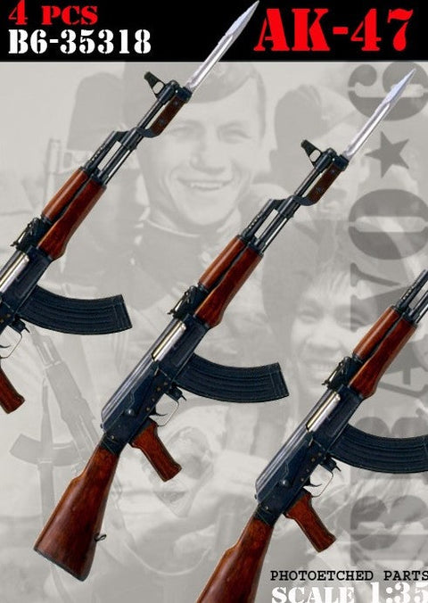 ブラボー6 35318 1/35 現用 ソビエト/ロシア軍 AK-47自動小銃