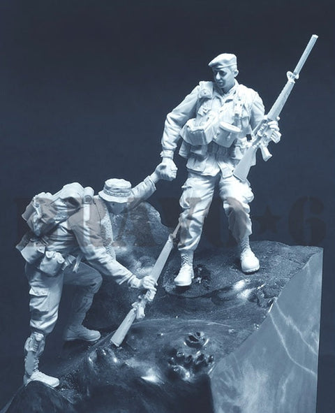 ブラボー6 35338 1/35 ベトナム・アメリカ陸軍LRRP(1)谷越え
