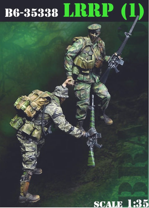 ブラボー6 35338 1/35 ベトナム・アメリカ陸軍LRRP(1)谷越え