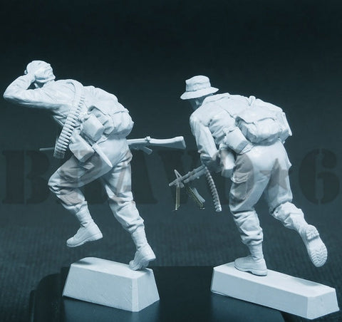 ブラボー6 35342 1/35 ベトナム戦争 オーストラリア陸軍 RAR歩兵(4)火点移動する機関銃チームRAR歩兵(4)