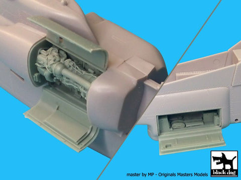 ブラックドッグ A48057 1/48 AH-1 W エンジン+電子機器(イタレリ用)