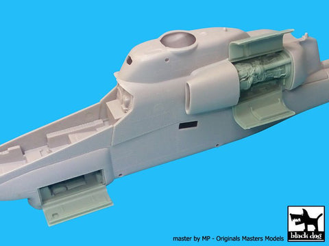ブラックドッグ A48057 1/48 AH-1 W エンジン+電子機器(イタレリ用)