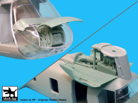ブラックドッグ A48065 1/48 CH-46 ブルフロッグ セット1(アカデミー用)