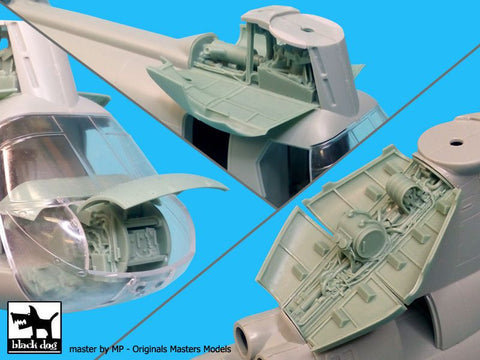 ブラックドッグ A48067 1/48 CH-46 ブルフロッグ ビッグセット(アカデミー用)