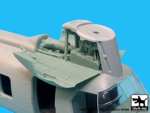 ブラックドッグ A48067 1/48 CH-46 ブルフロッグ ビッグセット(アカデミー用)