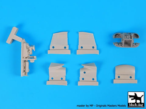 ブラックドッグ A48067 1/48 CH-46 ブルフロッグ ビッグセット(アカデミー用)