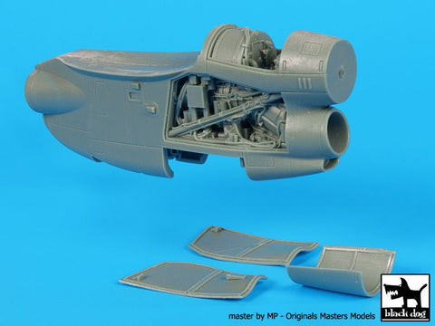 ブラックドッグ A48074 1/48 E-2 C ホークアイ 1エンジン(キネティック用)