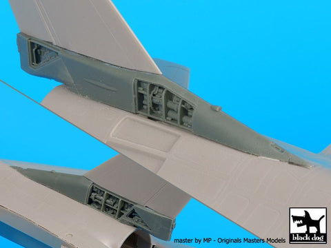 ブラックドッグ A48079 1/48 F-16 Cテール・電子機器(タミヤ用)