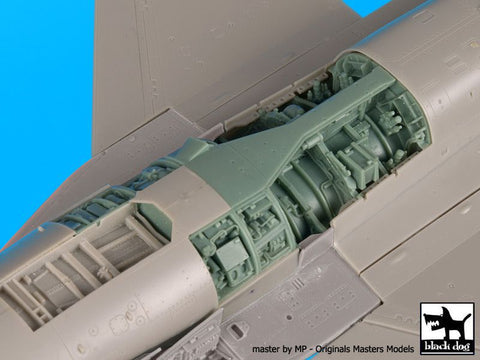 ブラックドッグ A48080 1/48 F-16 C ホイールベイ(タミヤ用)