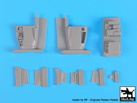 ブラックドッグ A48085 1/48 カワサキ T 4 ビッグセット (ハセガワ用)