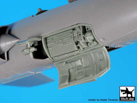 ブラックドッグ A48107 1/48 F-104 電子機器+カノン砲 (キネティック用)