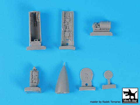 ブラックドッグ A48109 1/48 F-18 C レーダー+機関砲 (キネティック用)