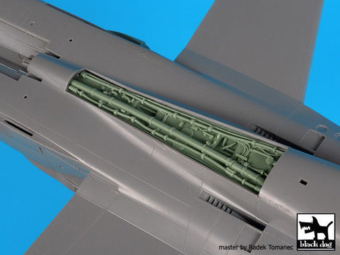 ブラックドッグ A48111 1/48 F-18 C 機体上面 電子機器 (キネティック用)