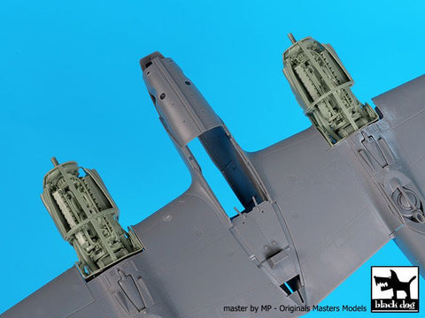 ブラックドッグ A48115 1/48 P-38 F-G エンジン (タミヤ用)